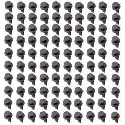 O'Reilly – Nylon Black fender bumper fastener Auto clips(21077123)- 100Piece