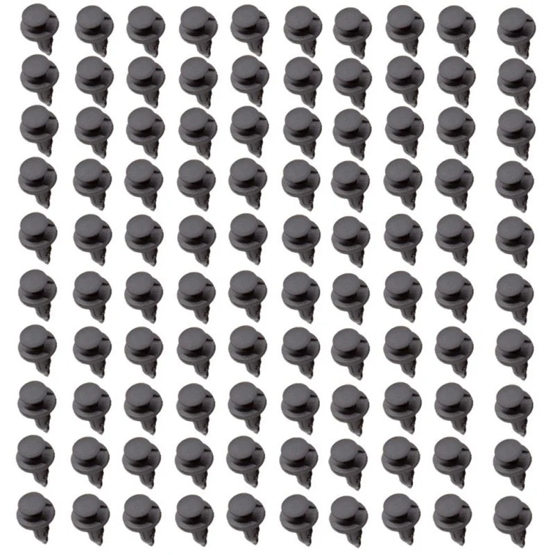 O'Reilly – Nylon Black fender bumper fastener Auto clips(21077123)- 100Piece