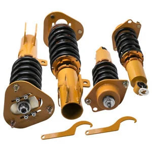O'Reilly – 4pcs Coilover Forward+Back Shock Strut Coil Spring Assembly Fit 2009-2017Toyo,ta