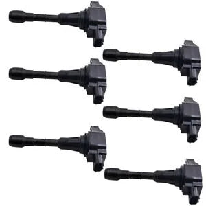 O'Reilly – 6 Pcs Spark Ignition Coils Uf550 for Ex35 Fx35 M35 Altima Maxima 3.5l Quest 4.0l