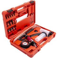 O'Reilly Auto Parts – Vacuum Pressure Pump Tester Bundle Brake Fluid Bleeder Bleeding Adaptors Gauge
