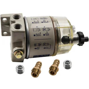 O'Reilly Auto Parts – R12T Fuel Filter Water Separator 120AT With Fuel Fitting for Boat Marine Spin-on