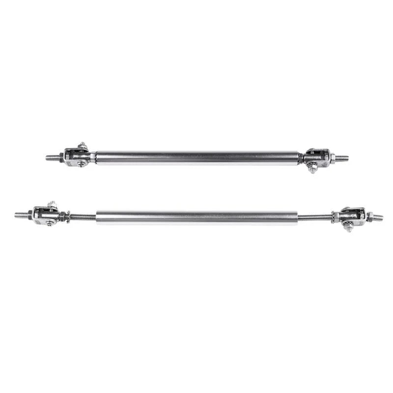 O'Reilly – Pair Silver Bumper Adjustable Auto Lip Splitter Strut Rod Tie Bars(E10494101CP"For Universal – 2 Piece