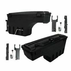 O'Reilly – Left+Right ABS Truck Bed Storage Box Toolboxes Black for 2015-2019 Ford F150