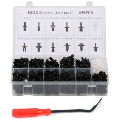 O'Reilly – Car Push Pin Rivet Trim Clip Panel Retainer Bundle for Chrysler -690 Pcs
