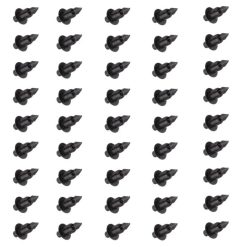O'Reilly – Nylon Black fender bumper fastener Auto clips(09409-06314-5PK)- 50Piece