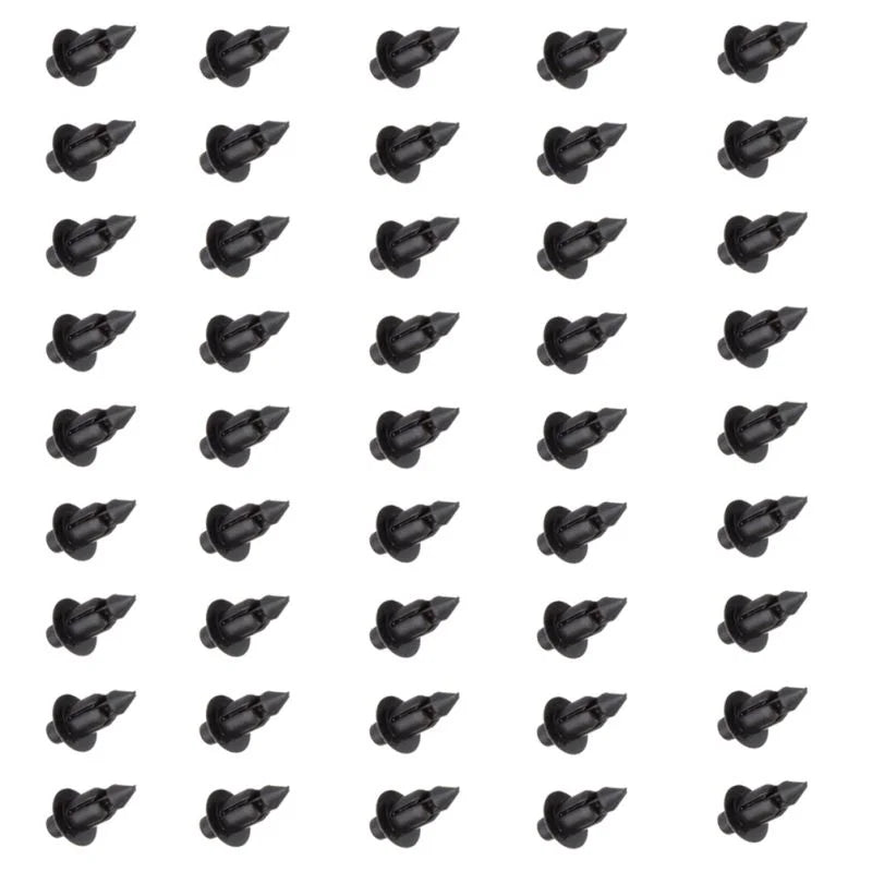 O'Reilly – Nylon Black fender bumper fastener Auto clips(09409-06314-5PK)- 50Piece