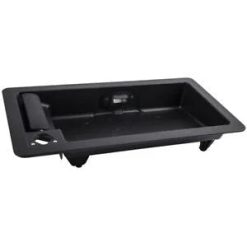 O'Reilly – High Quality Back Cargo Door Handle & License Plate for Ford E150 E350 Black RH