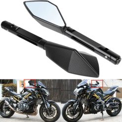 O'Reilly – Motorcycle side mirror for Chopper ruiser Black