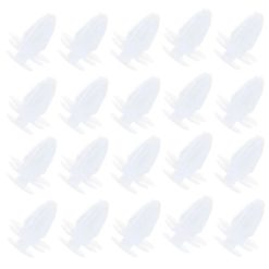 O'Reilly – Nylon White fender bumper fastener Auto clips( 94858299,90467-10161 )