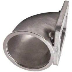 O'Reilly Auto Parts – 3" for T3 T4 Turbo Charger T-304 Stainless Vband 90 Degree Elbow Adapter Flange