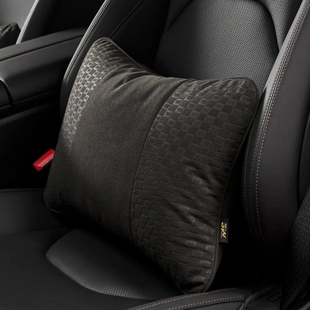 O'Reilly – Car Neck Pillow & Lumbar Pillow Bundle with Adjustable Strap Washable Car Add-ons