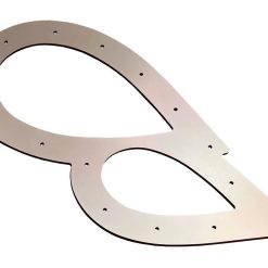 Alternative view of O'Reilly – Tear Drop Exhaust Hood Exit Shield Trim Guard Downpipe Wastegate Tube Pipe