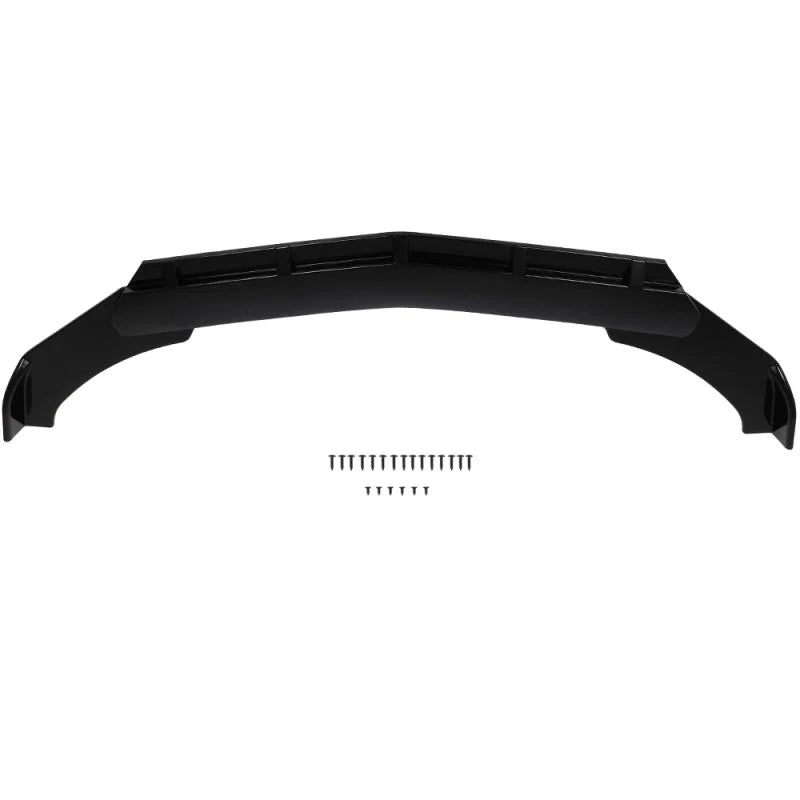 O'Reilly – Forward Bumper Lip – 3PCS PP Glossy Black