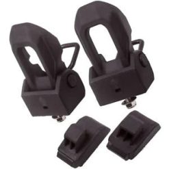 O'Reilly – Pair Black Hood Lock Catch Bracket Latches Buckle for Jeep Wrangler JK 2007-2017