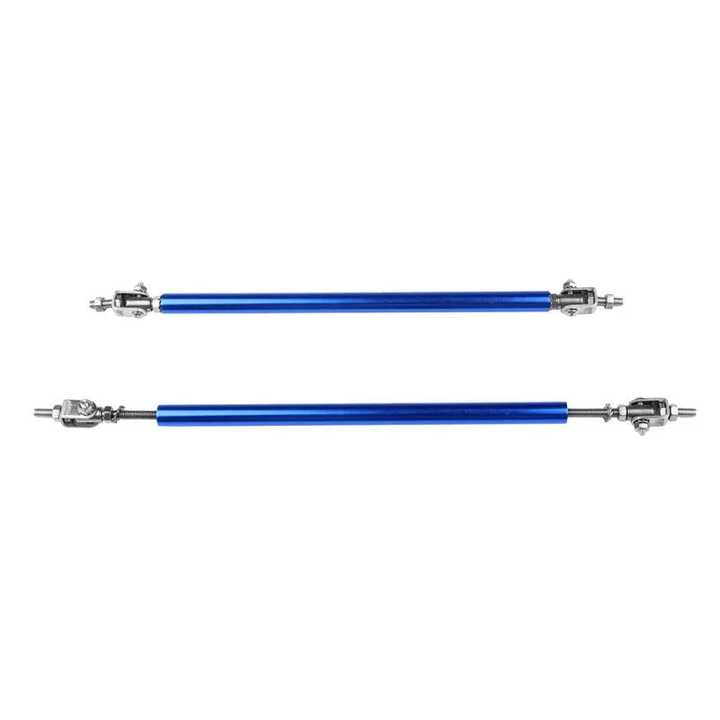 O'Reilly – Blue Forward Chrome Lip Splitter Rod Strut Tie Bar Support Adjustable (E10494401CP) for Universal – 2 Piece