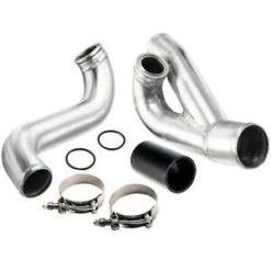 O'Reilly Auto Parts – Aluminum Turbo Outlet Charge Pipe & Clamps for BMW E93 N54 335i / 335xi 07-10