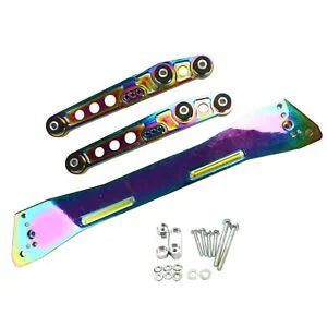 O'Reilly – Rear Lower Control Arm Subframe Brace Tie Bar Bundle for 1992-95 Civic EG Del NEO