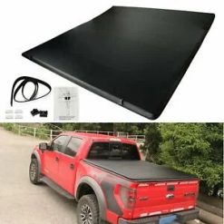O'Reilly – for 14-19 Chevy Silverado GMC Sierra 1500 4-Fold Tonneau Protector Truck Bed 5.8FT