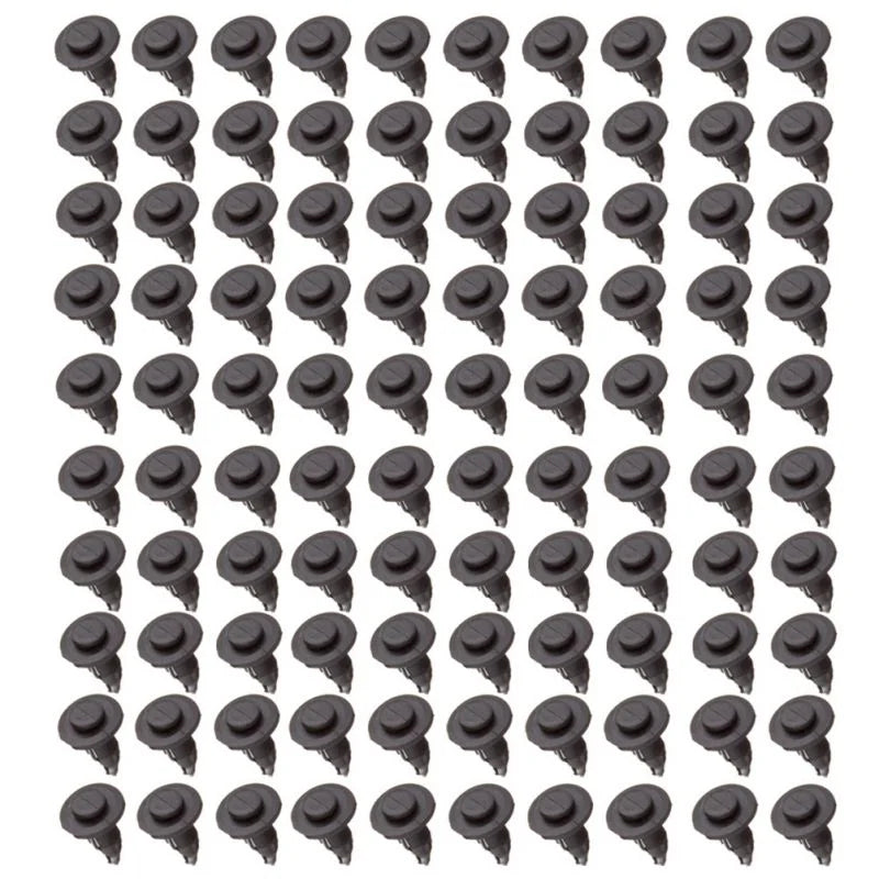 O'Reilly – Nylon Black fender bumper fastener Auto clips(15993201)- 100Piece