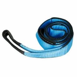 O'Reilly – BLUE 3" X 8′ Winch Towing Pull Strap Tree Saver 4×4 Off Road Tow Rope Chain