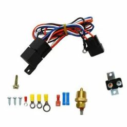 O'Reilly – 3/8" Thread Electric Radiator Engine Fan Thermostat Temperature Switch Relay Bundle