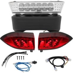 O'Reilly – Golf Cart Full LED Headlight Tail Light Bundle for Precedent -1pcs