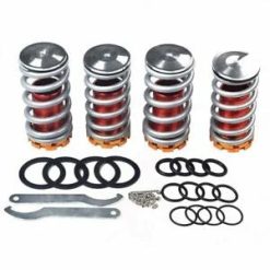 O'Reilly – for 1988-1991 Honda CRX EG EK Adjustable 1"- 4" Lowering Suspension Coil Springs
