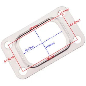 O'Reilly – New Bolt Gaskets Sainless Steel Turbocharger Inlet Gasket Turbo for GT35 GT35R