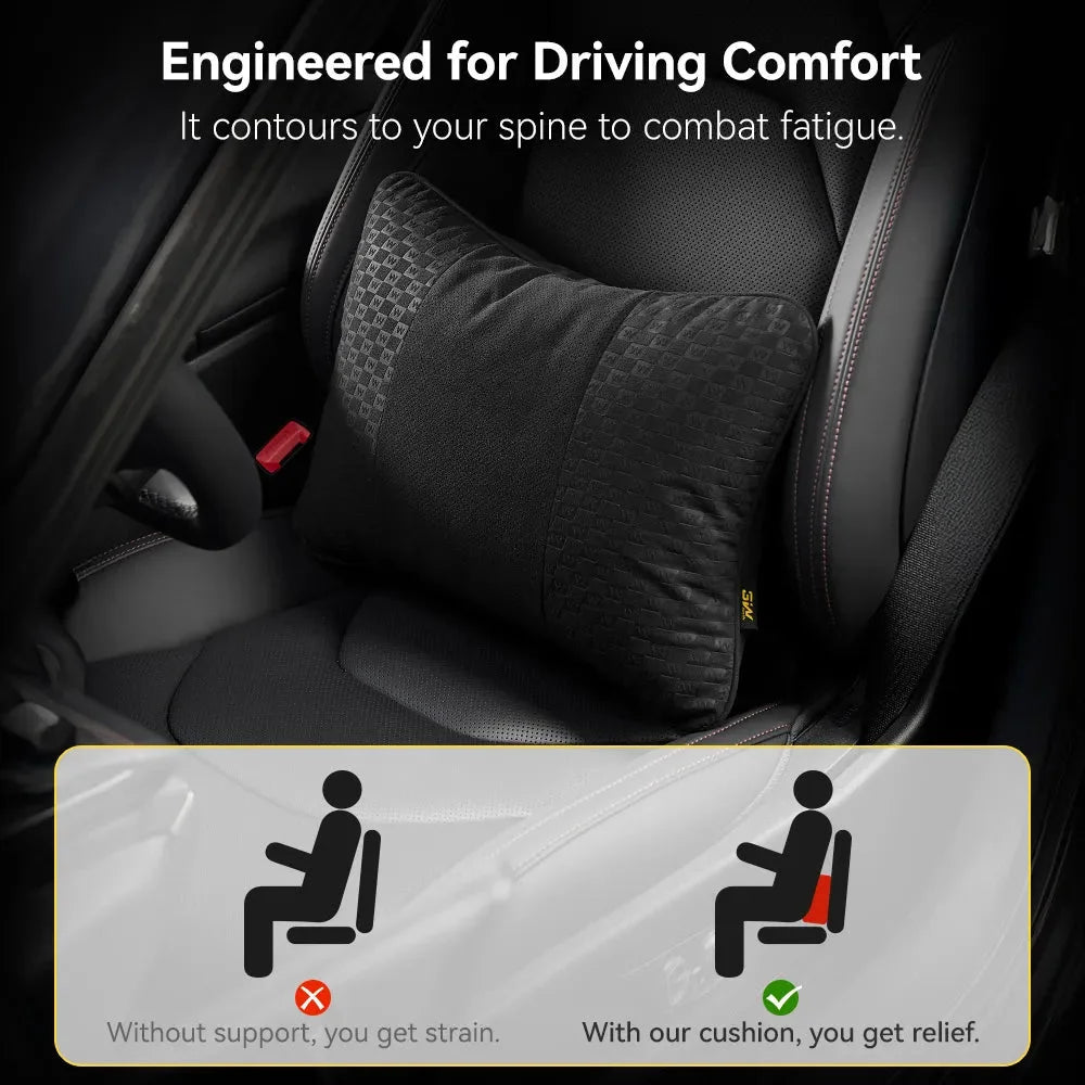 O'Reilly – Car Neck Pillow & Lumbar Pillow Bundle with Adjustable Strap Washable Car Add-ons - Image 7
