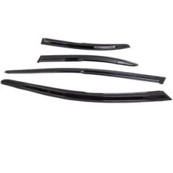 O'Reilly Auto Parts – Window Vent Visor Rain Sun Deflector for Mitsubishi Lancer Sedan 2008 2009-2017