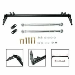 O'Reilly – for 88-91 Honda Civic EF CRX Front Suspension Traction Control Arm Tie Bar Bundle