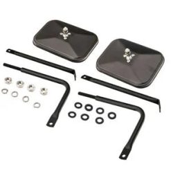O'Reilly – Doors Off Side View Mirrors Bundle for Jeep Wrangler JKU 1997-2018 JL 2018-2019 New