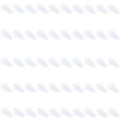 O'Reilly – Nylon White fender bumper fastener Auto clips(94858299) – 50Piece