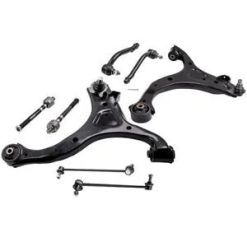 O'Reilly – 8 Pcs Forward Lower Control Arms & Tie Rods for Hyundai Santa Fe 2007-2012 K621685