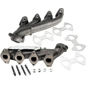 O'Reilly Auto Parts – Pair Exhaust Manifolds Headers Driver & Passenger Side for Ford F150 Truck 5.4L