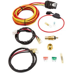 O'Reilly – Electric Fan Wiring Thermosta 40/30 amp Relay Bundle 185 165 Degree 16 inchs fans