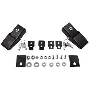 O'Reilly – Steel Hood Lock Locking Hood Catch Bundle for Jeep Wrangler JK 2007 – 2018 JL