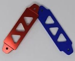 O'Reilly – Billet Aluminum Auto Battery Tie Down Mount Bracket Brace Bar (172mm/45mm) Univer
