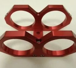O'Reilly – Billet Aluminum Dual Fuel Pump Clamp Cradle Mounting Bracket Fits 044 Bosch