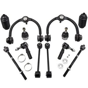 O'Reilly – 12x Forward Inner & Outer Tie Rod End Link & Upper Control Arm for Jeep Commander
