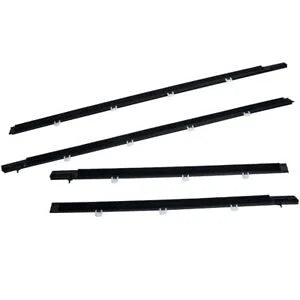 O'Reilly – Window Weatherstrip 4PCS Sweep Molded Trim Chrome for ACURA TSX Sedan 2009-2014