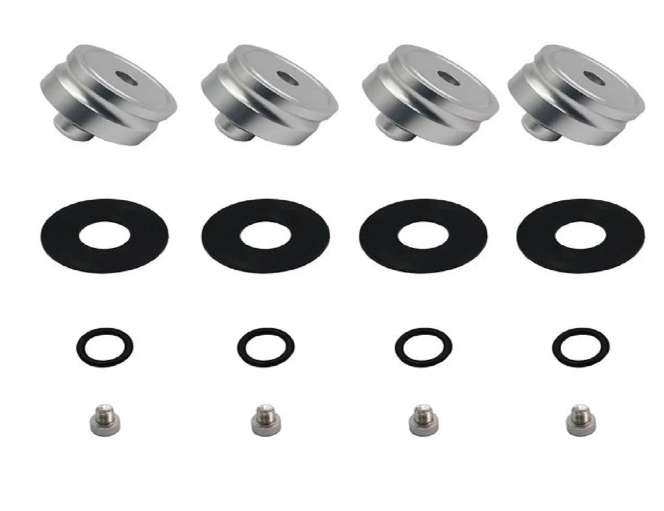 O'Reilly – 4 x Auto Jack Lifting Pads Adapter Service Tool for Tesla Model Billet Metal Aluminum - Image 2