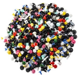 O'Reilly – 1000PCS Mixed Auto Door Panel Trim Fenders Fastener Rivet Push Pin Clips Kits