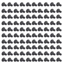 O'Reilly – Nylon Black fender bumper fastener Auto clips(90189-06065)- 100Piece