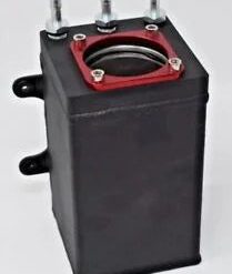 O'Reilly – Billet Aluminum Bosch 044 1L High-Flow External Fuel Pump Surge Tank E85 for IE