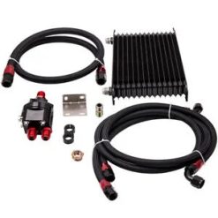 O'Reilly – Engine Thermostat Adaptor Bundle 15Row 10AN Oil Cooler Adaptor with Oil Lines Bundle