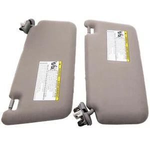 O'Reilly – 2PCS Sun Visor Left & Right for Toyota Camry SE w/ Vanity Light 2007-2011 Gray