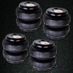 O'Reilly Auto Parts – Pack of 4 Air Ride Bag Standard 2500lb 1/2"npt Single Port Heavy Duty Truck