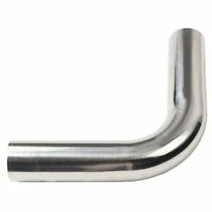 O'Reilly – 2.5" Inch 2′ Long Stainless Steel 90 Degree Bend Pipe Elbow Tube Exhaust Mandrel